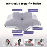 Butterfly Memory Foam Cervical Pillow for Neck Support & Sleep