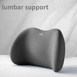 Memory Foam Car Neck & Lumbar Support Pillow for Driving