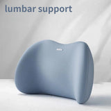 Memory Foam Car Neck & Lumbar Support Pillow for Driving