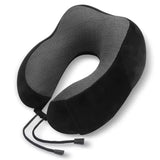 Memory Foam U-Shaped Travel Neck Pillow for Airplane & Car