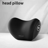 Memory Foam Car Neck & Lumbar Support Pillow for Driving