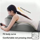 Memory Foam Reading Pillow for Bed & Sofa, Leg Support Cushio
