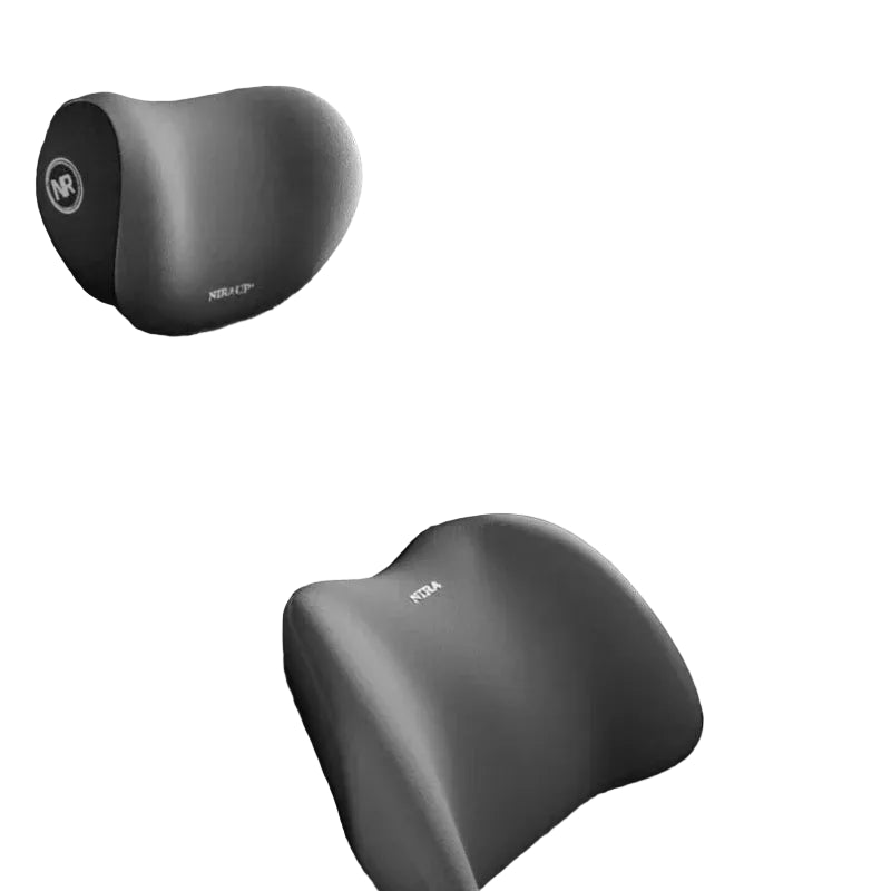 Memory foam driving support pillow for neck and back